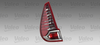 GRUPPO OTTICO P/DX EST RENAULT  SCENIC X-MODE 03/09> BORDO ROSSO