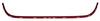 CORNICE ROSSA GRIGLIA P/TI ANT C/LE PEUGEOT 308 01/13> GT LINE